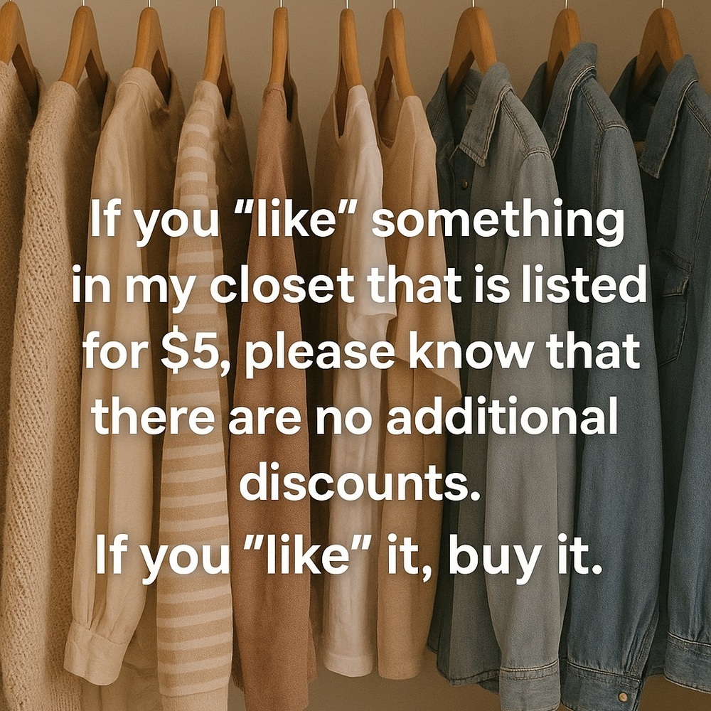 Message to Followers and Shoppers